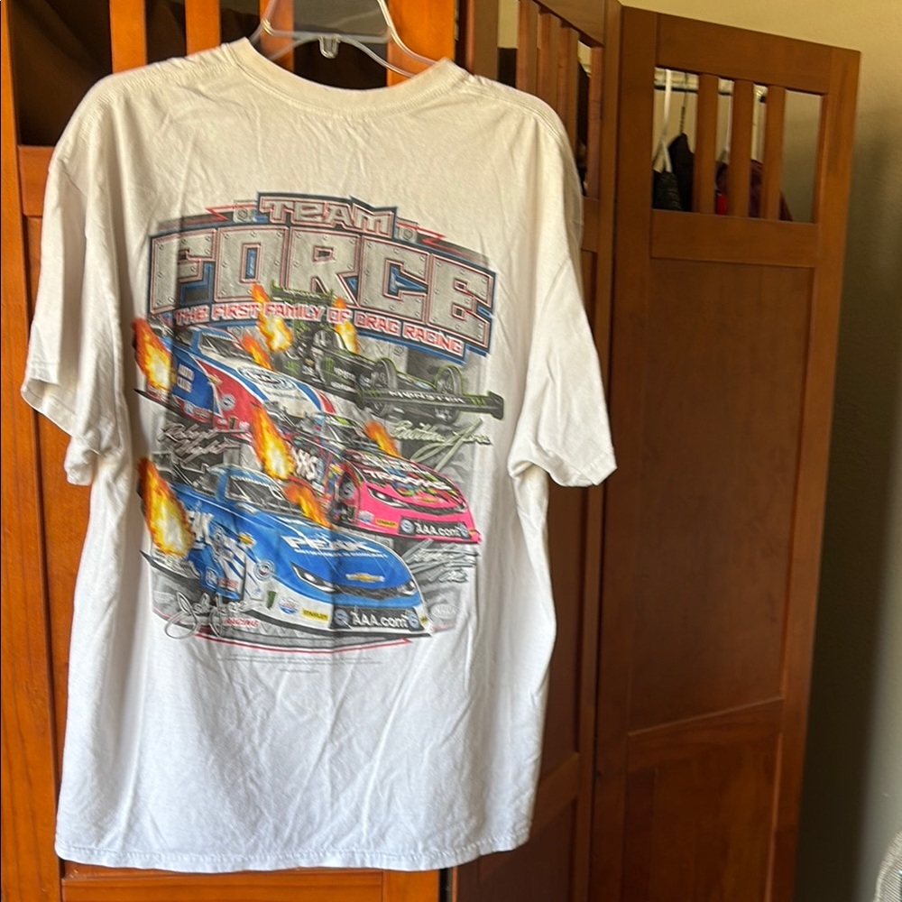 Hanes Team Force First Family of Drag Racing Tee